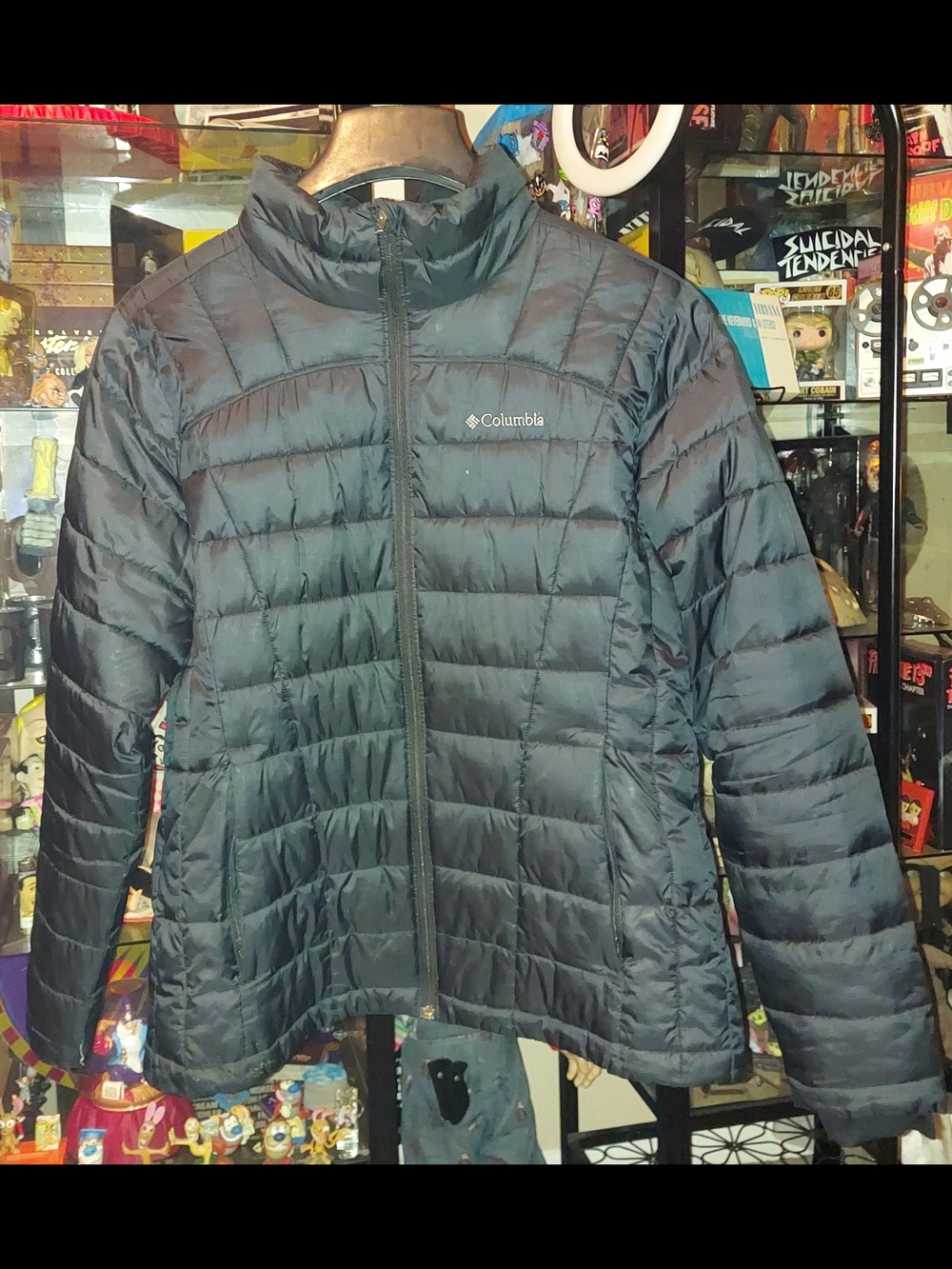 Columbia Women's Black Packable Puffer Jacket